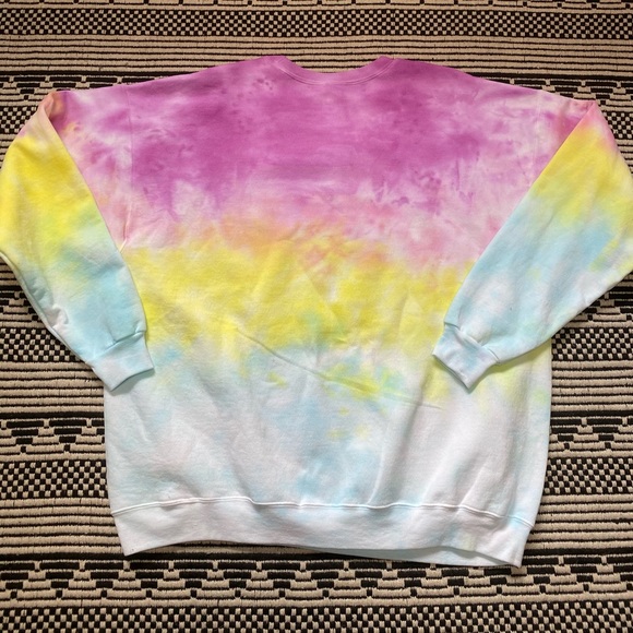 Tie Dye Crewneck Sweater - Picture 8 of 9